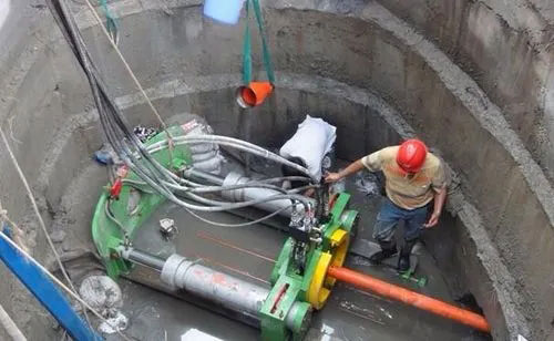 建水顶管注浆加固